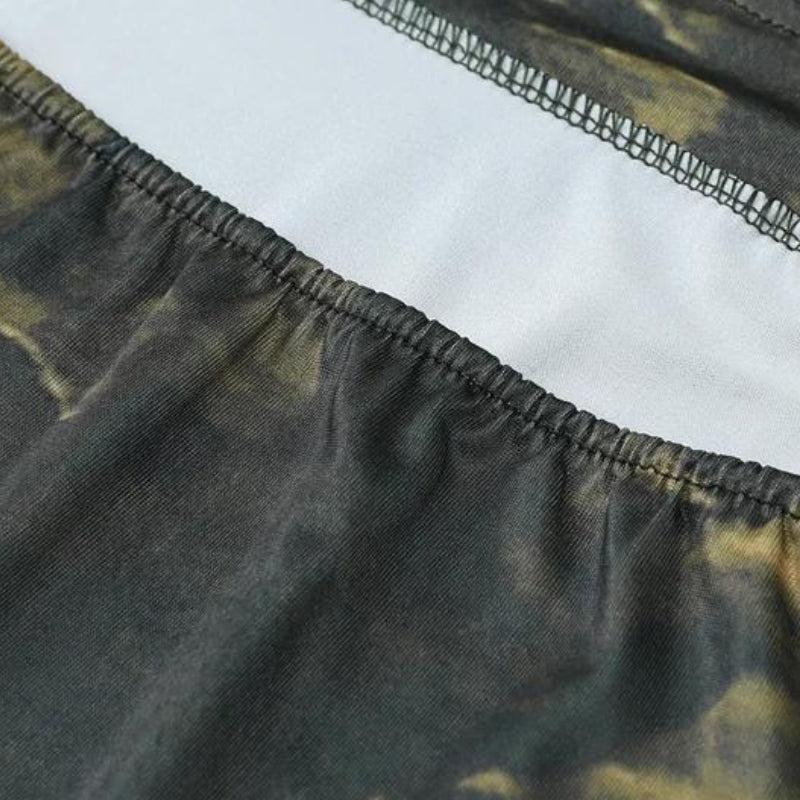 Grunge Snake Lace Up Top Grunge Snake Lace Up Top