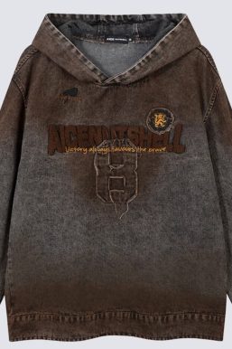 Grunge Washed Hoodie