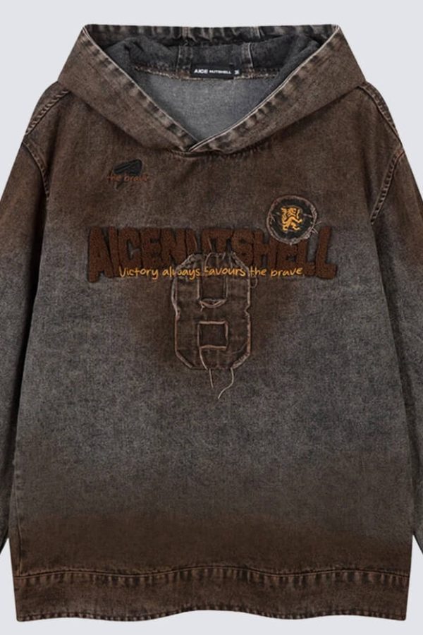 Grunge Washed Hoodie