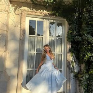 Halter Neck Corset Midi Dress