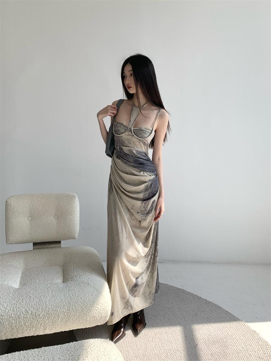 Halter Neck Maxi Dress Halter Neck Maxi Dress