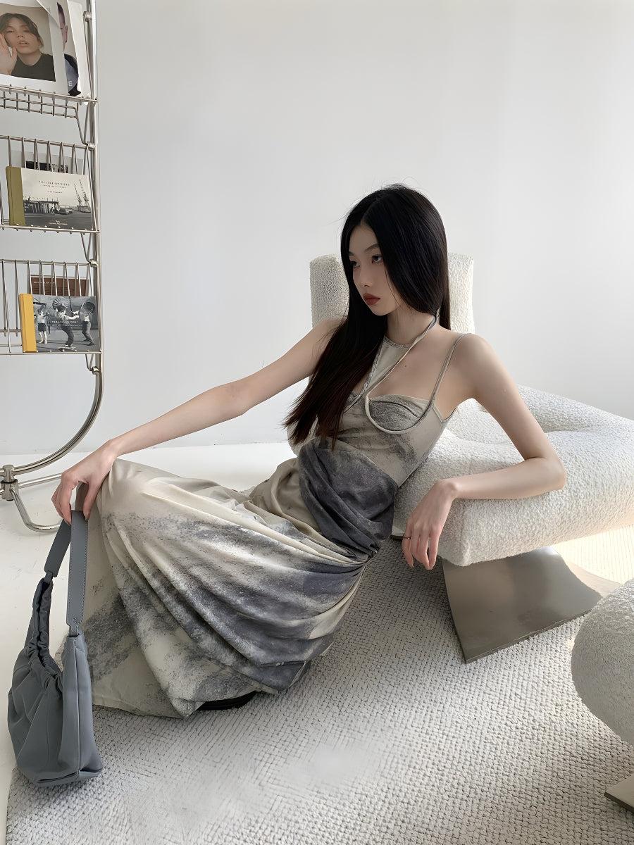 Halter Neck Maxi Dress Halter Neck Maxi Dress