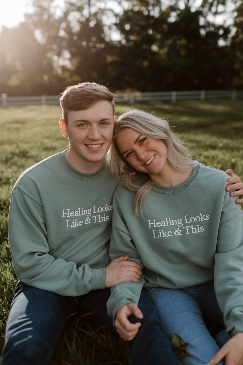 Finding Healing L: Steps Toward Recovery outfit idea