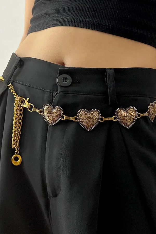 Heart Belly Chain
