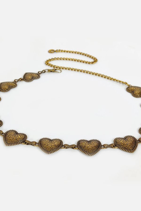 Heart Belly Chain