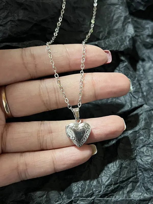 Heart Locket Necklace