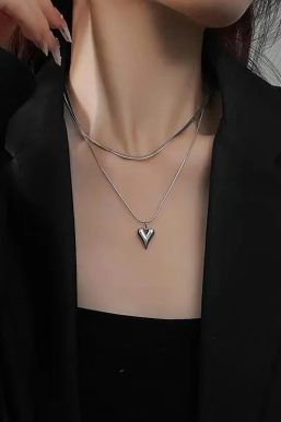 Heart Necklace Set