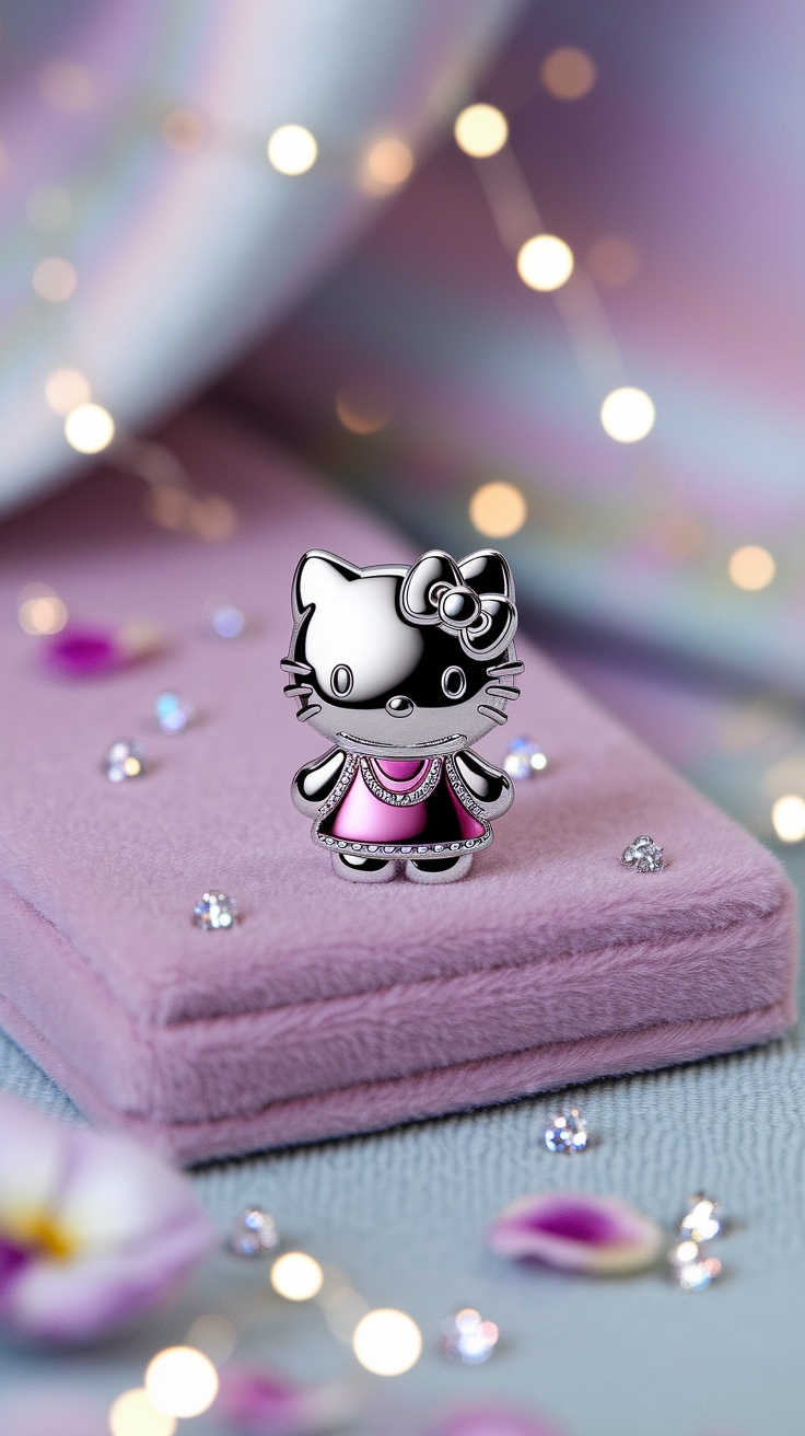 Hello Kitty Pandora Charm: Adorable Addition to Your Jewelry outfit idea