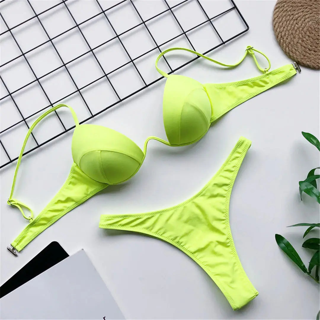 High-Cut Bikini Set