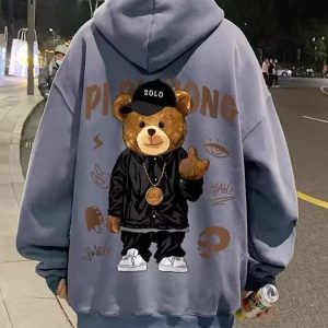Hip Hop Teddy Hoodie