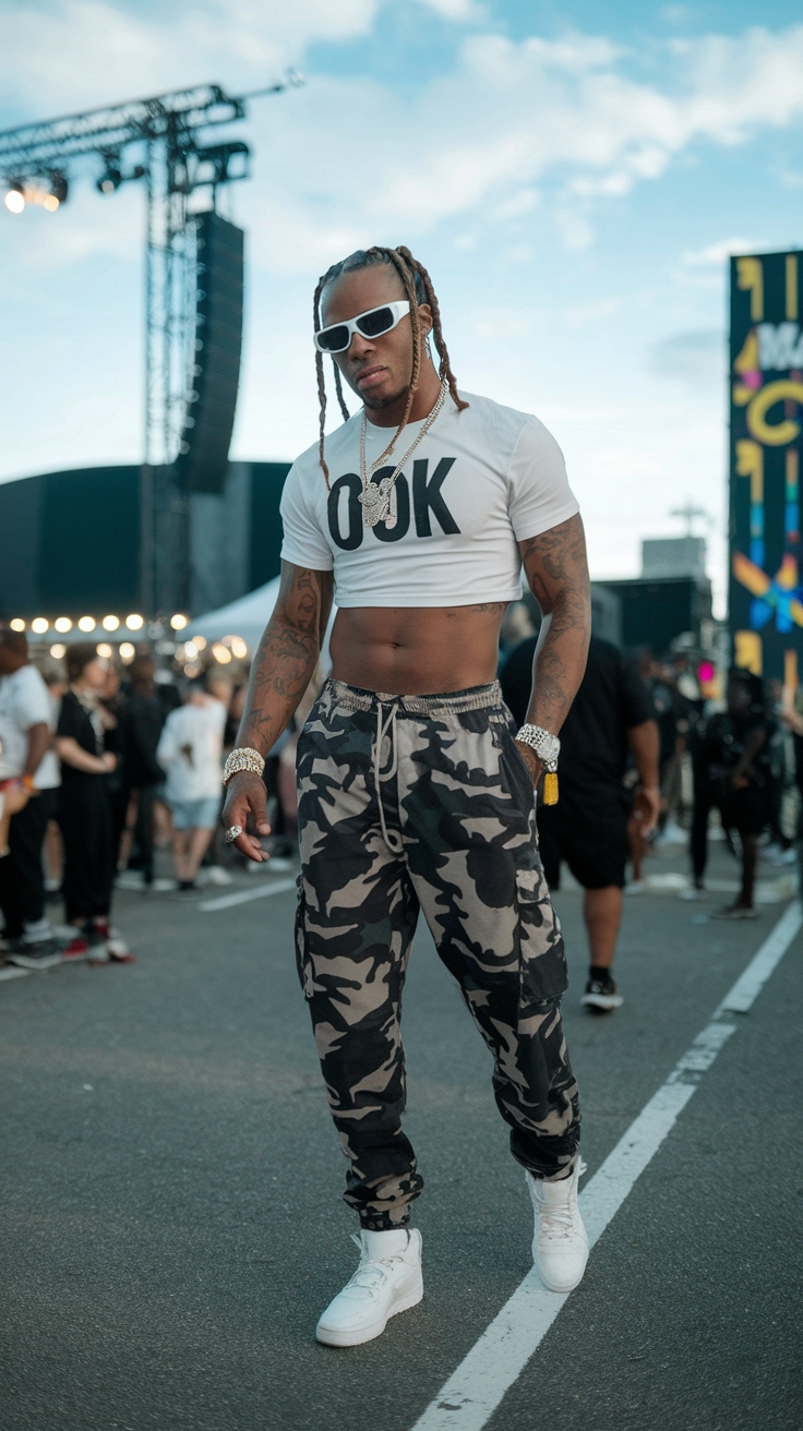 Hip Hop Music Festival Outfits: Urban Chic Essentials outfit idea