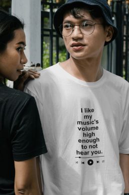 I Like My Music's Volume Tee