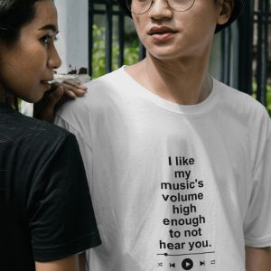 I Like My Music's Volume Tee