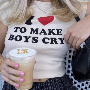 I Love To Make Boys Cry Tee