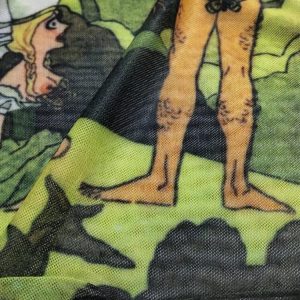 Illustrated Mesh Top