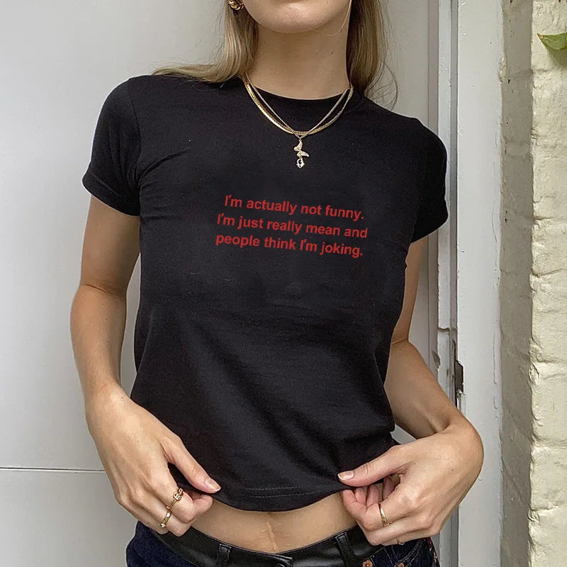 I'm Actually Not Funny Tee