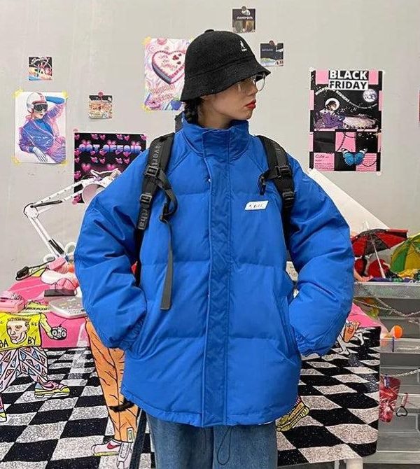 Indie High Neck Puffer Jacket