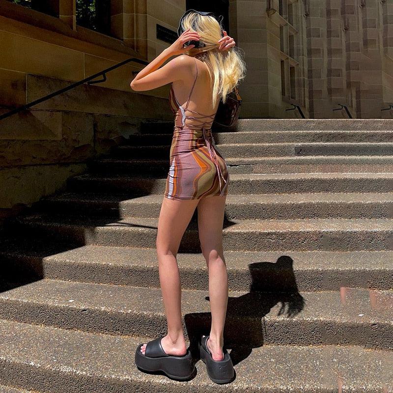 Indie Mesh Bodycon Mini Dress Indie Mesh Bodycon Mini Dress