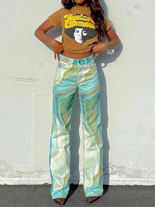 Indie Tie Dye Pants