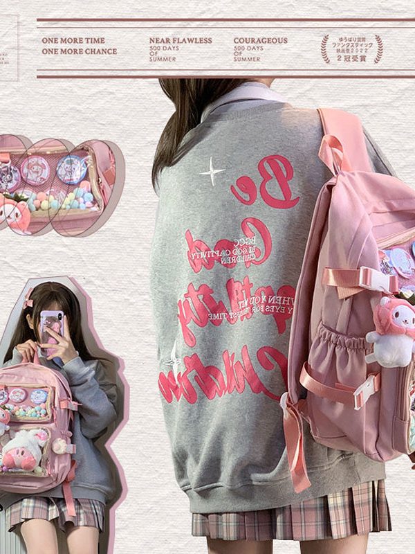 Ita Bag Pin Display Backpack with Insert