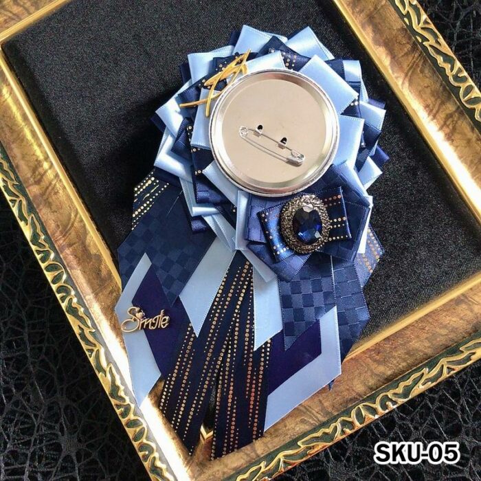 Ita Bag Rosette Ribbon Badge Display 75mm