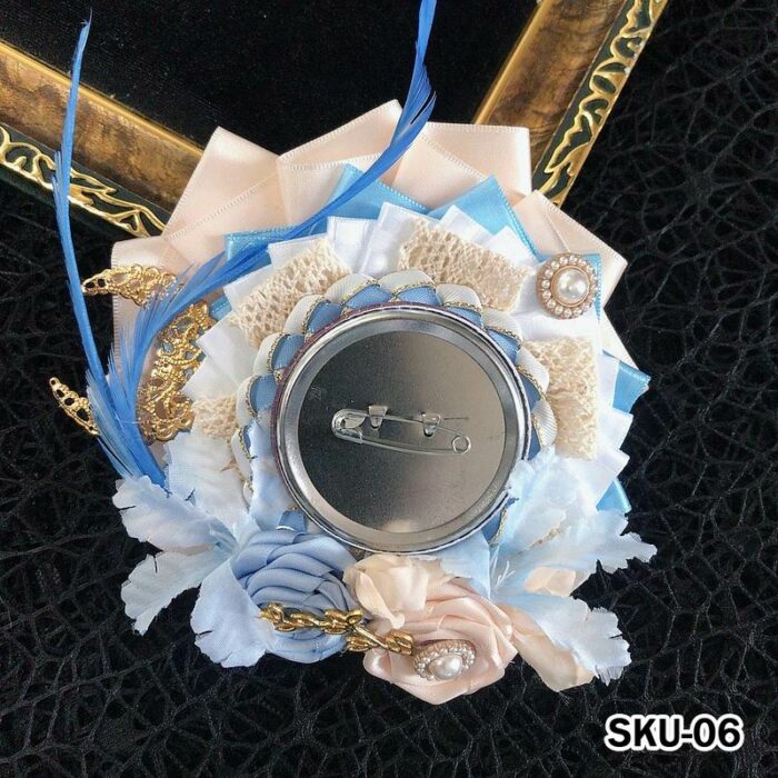 Ita Bag Rosette Ribbon Badge Display 75mm