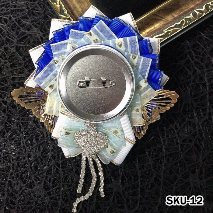 Ita Bag Rosette Ribbon Badge Display 75mm