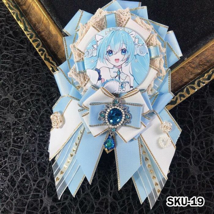 Ita Bag Rosette Ribbon Badge Display 75mm