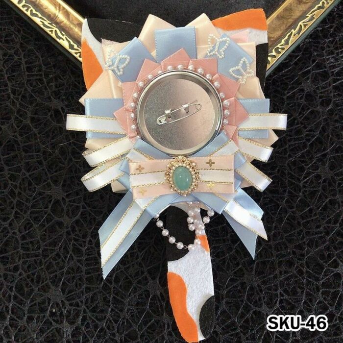 Ita Bag Rosette Ribbon Badge Display 75mm