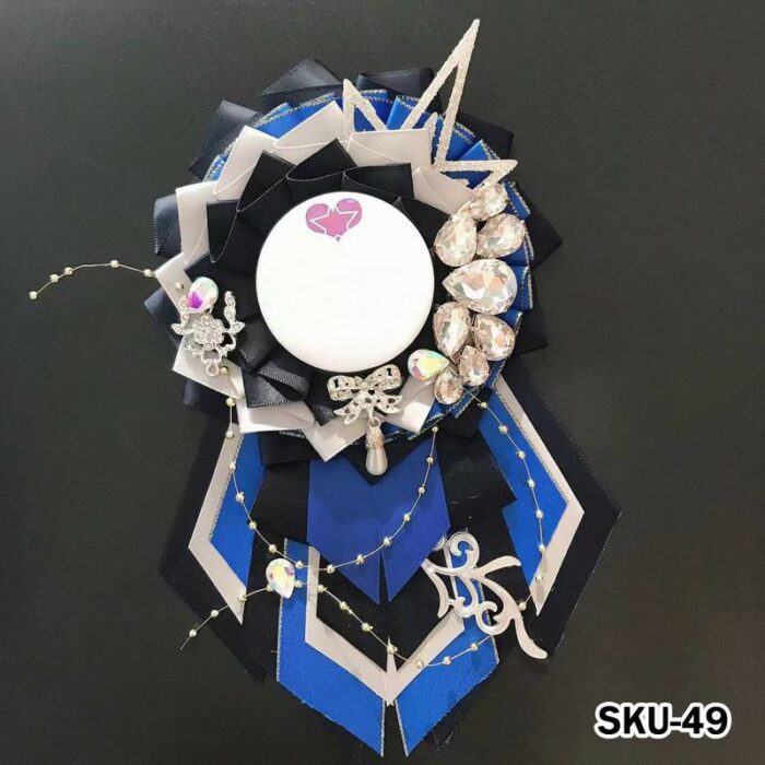 Ita Bag Rosette Ribbon Badge Display 75mm