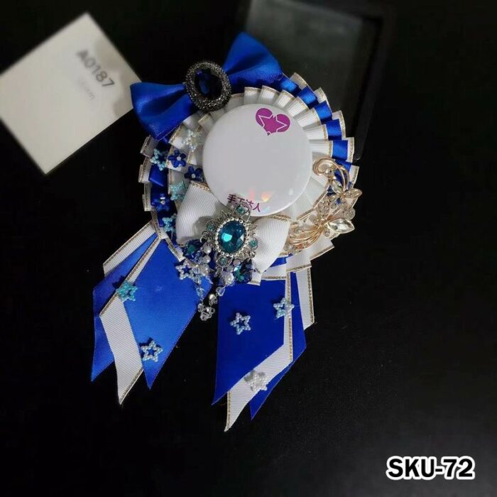 Ita Bag Rosette Ribbon Badge Display 75mm