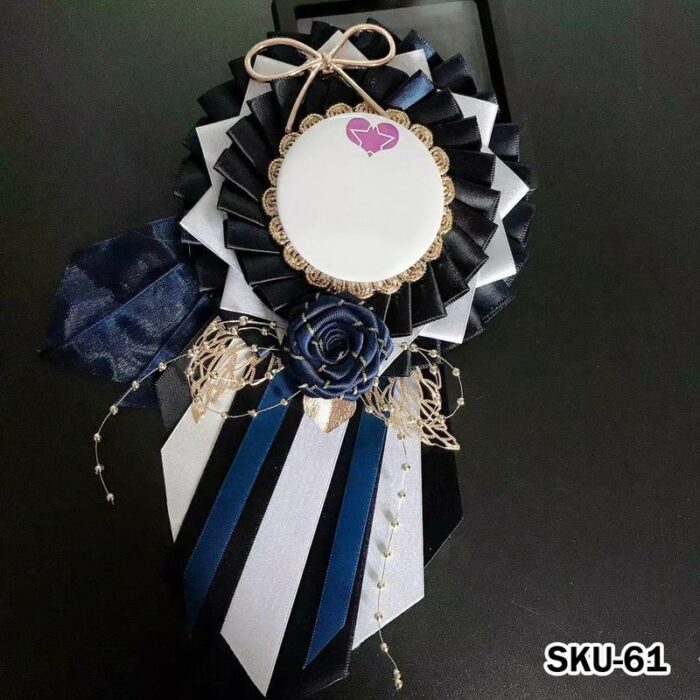 Ita Bag Rosette Ribbon Badge Display 75mm
