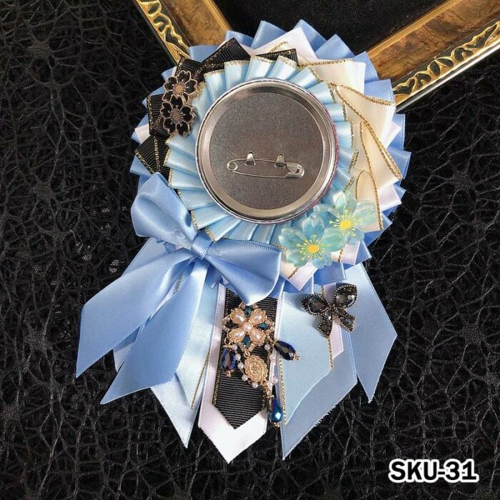 Ita Bag Rosette Ribbon Badge Display 75mm