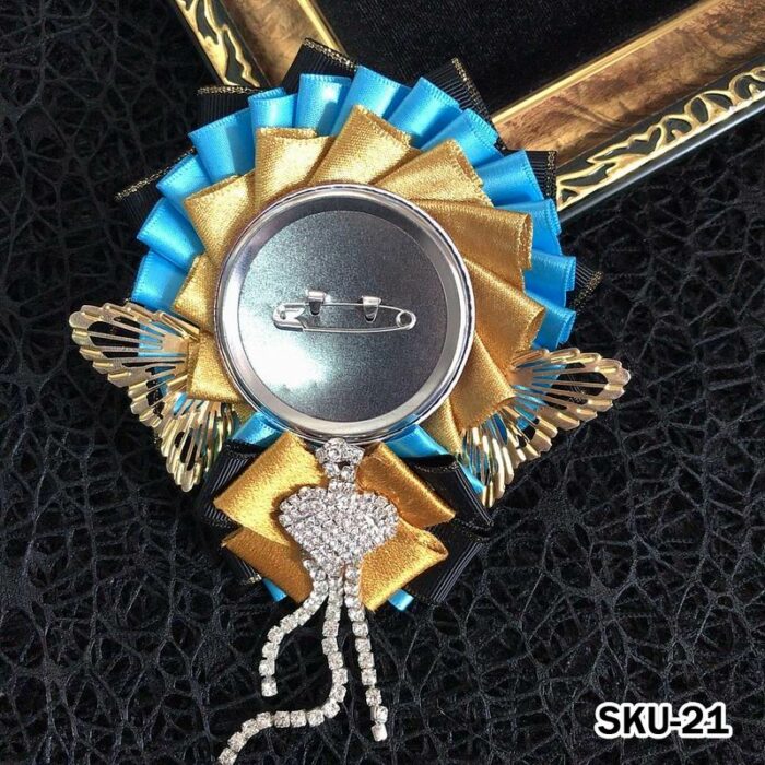 Ita Bag Rosette Ribbon Badge Display 75mm