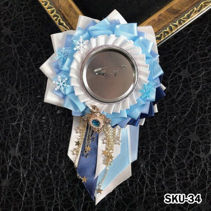 Ita Bag Rosette Ribbon Badge Display 75mm