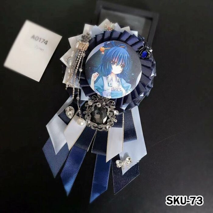 Ita Bag Rosette Ribbon Badge Display 75mm