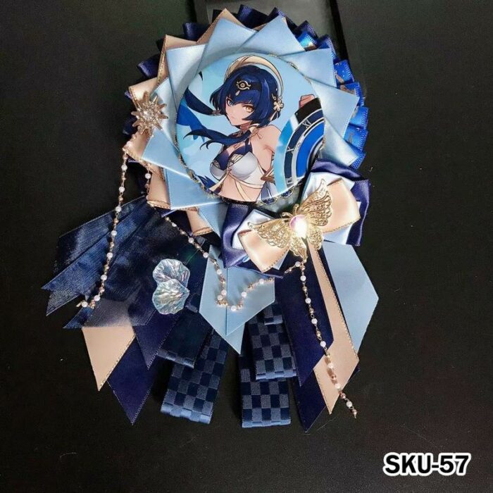 Ita Bag Rosette Ribbon Badge Display 75mm