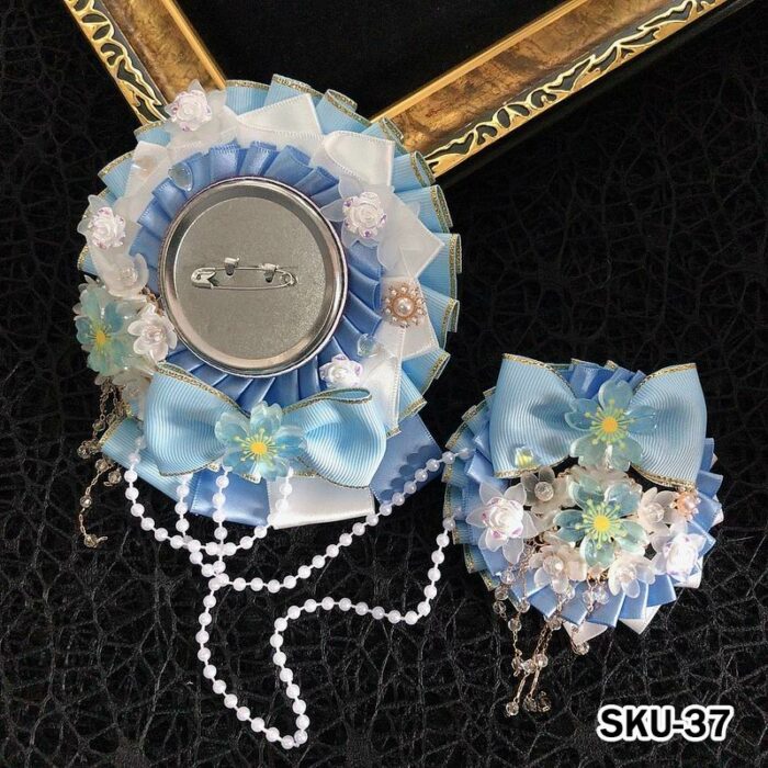 Ita Bag Rosette Ribbon Badge Display 75mm