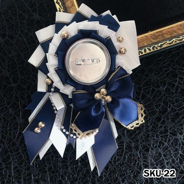 Ita Bag Rosette Ribbon Badge Display 75mm