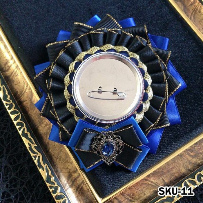 Ita Bag Rosette Ribbon Badge Display 75mm