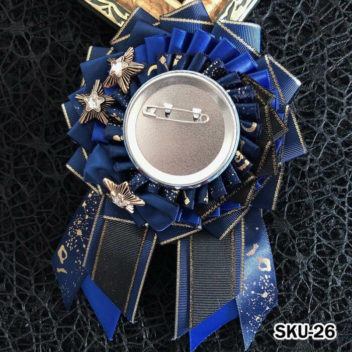 Ita Bag Rosette Ribbon Badge Display 75mm