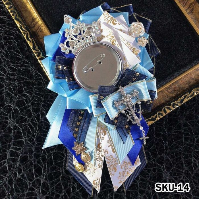 Ita Bag Rosette Ribbon Badge Display 75mm