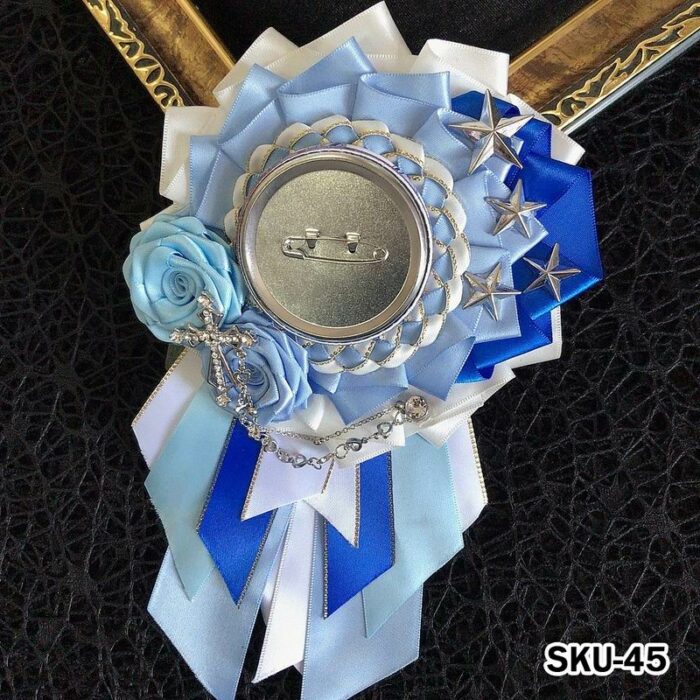 Ita Bag Rosette Ribbon Badge Display 75mm