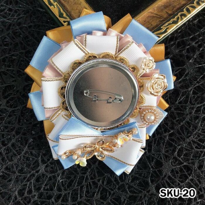 Ita Bag Rosette Ribbon Badge Display 75mm