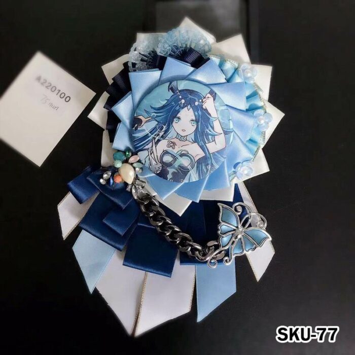 Ita Bag Rosette Ribbon Badge Display 75mm
