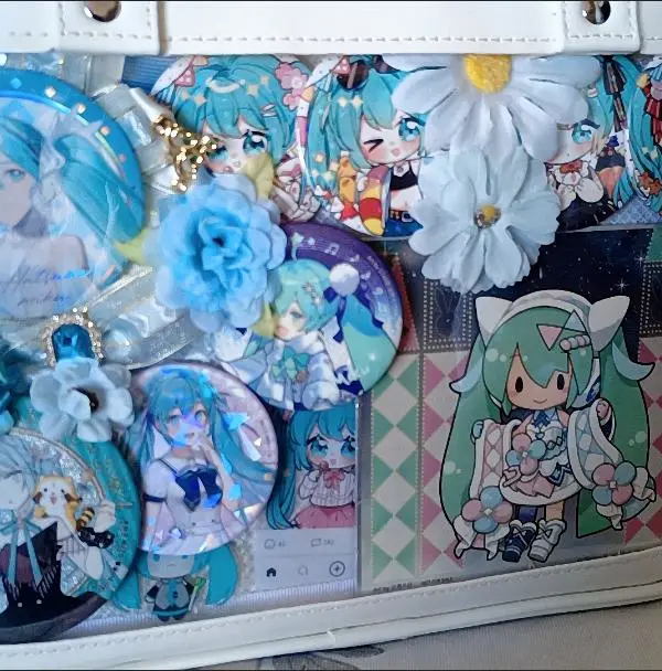 Ita Handbag DIY Badge Clear Window Ita Bag