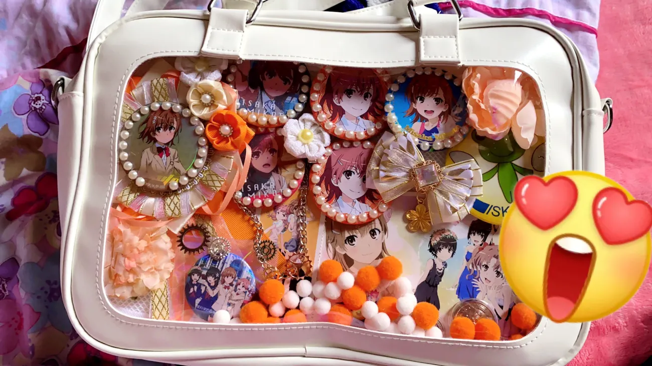 Ita Handbag DIY Badge Clear Window Ita Bag