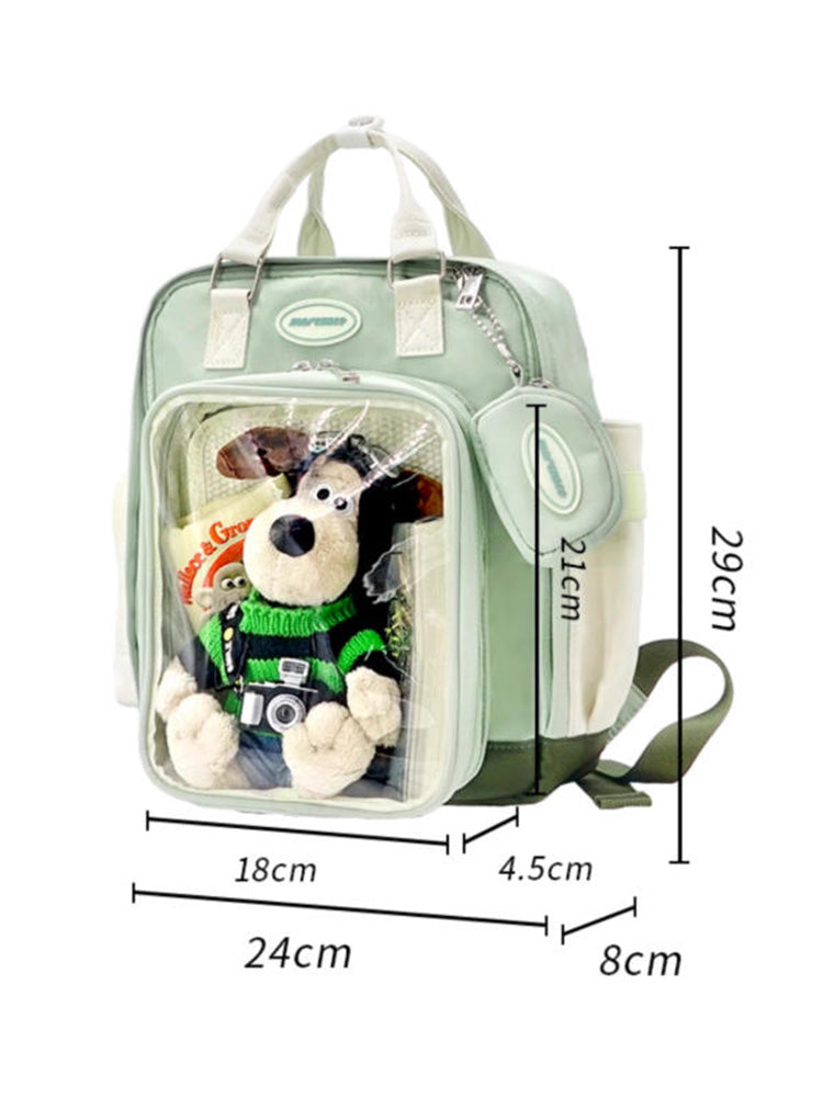 Ita School Backpack for 20cm Plush Dolls