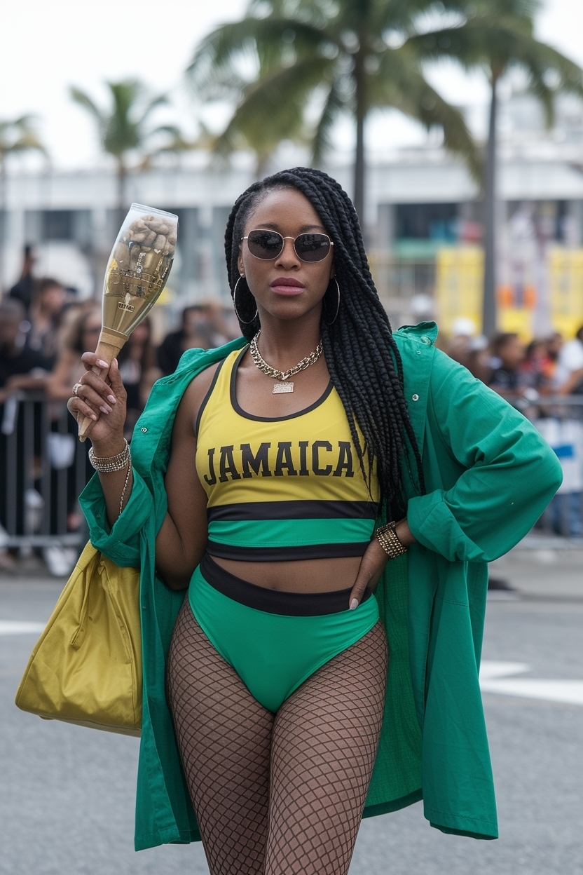 Jamaica Outfits Black Women Baddie: Island Vibes and Fashion outfit idea