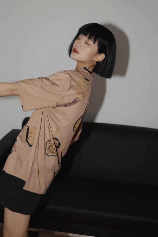 Japanese Art Short Sleeve Shirt